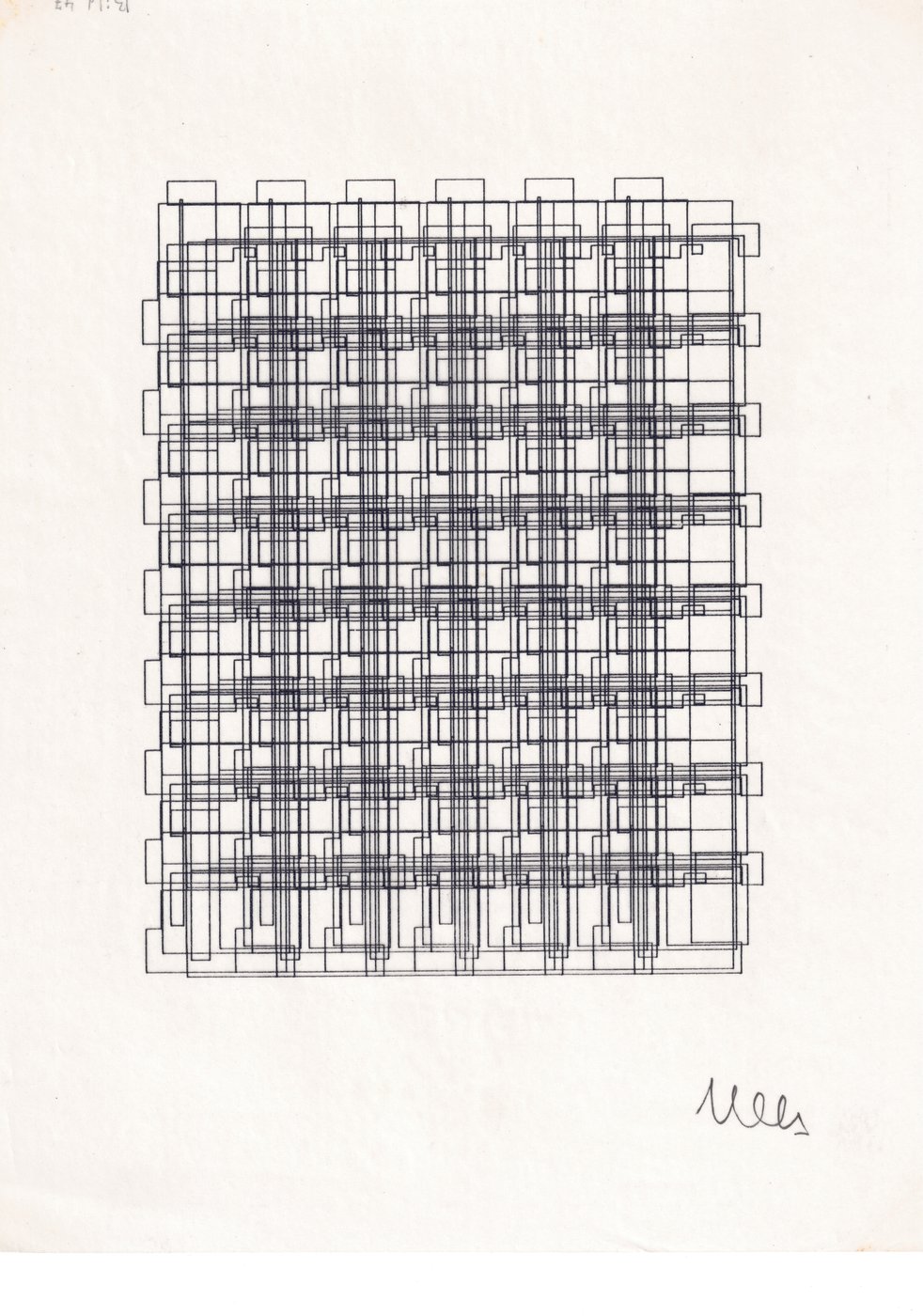Original Bild 47 aus der Dissertation, 1969